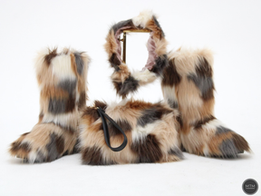 Plush Perfection: Indulge in Luxurious Fur Boots Set